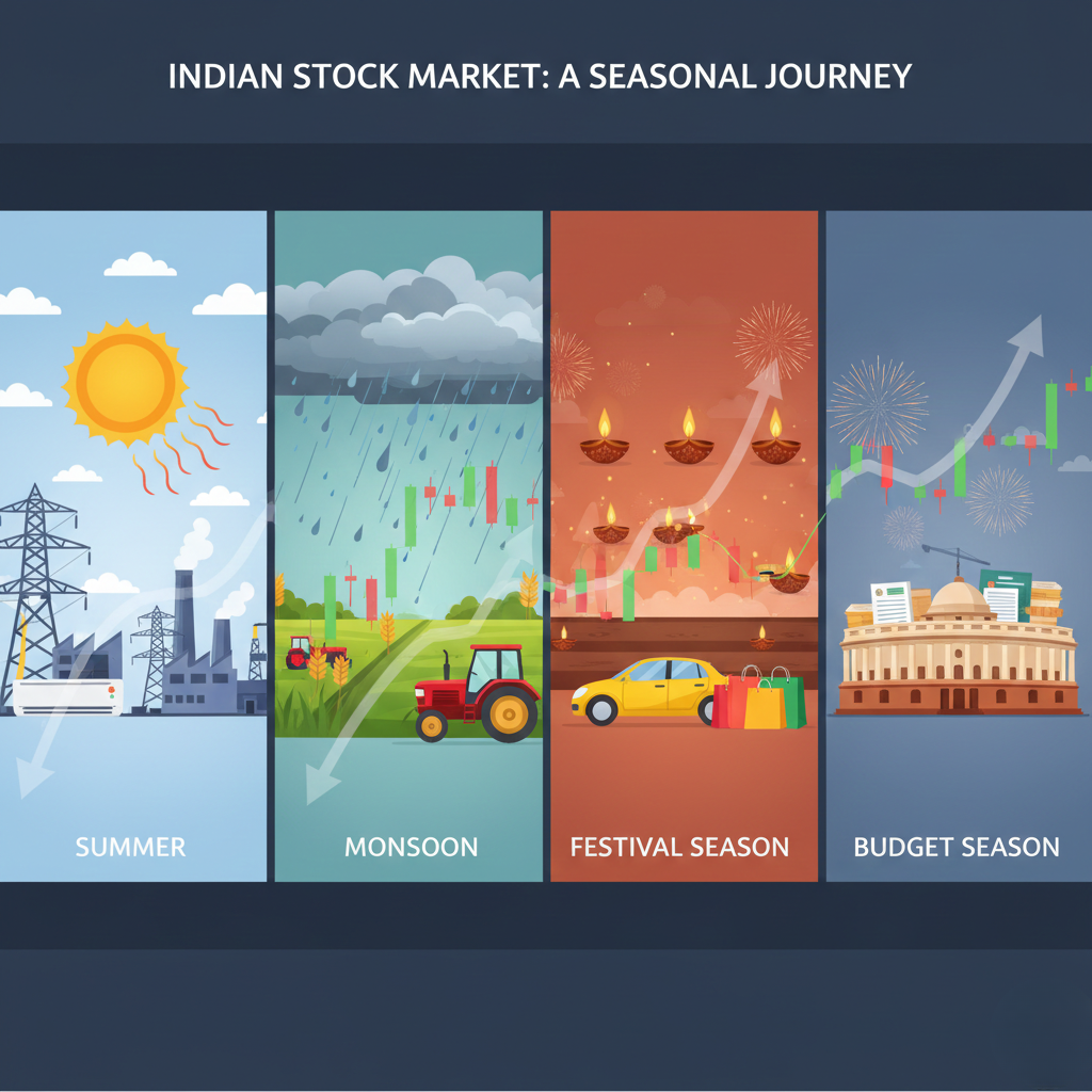 Understanding patterns, timing, and discipline in season-wise stock selection using market charts and trends